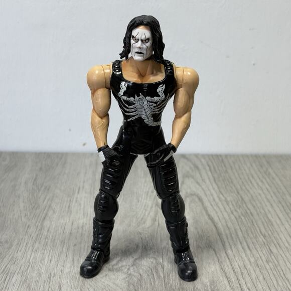 1999 WCW Toy Biz Sting Slam N Crunch Wrestling Action Figure WWF WWE NWA - Picture 1 of 6